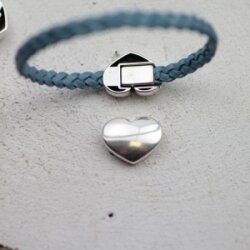 1 Heart Magnetic Clasp