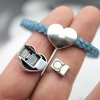 1 Heart Magnetic Clasp