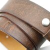 leather belts, 4 cm, 100 % Cow leather - Braun