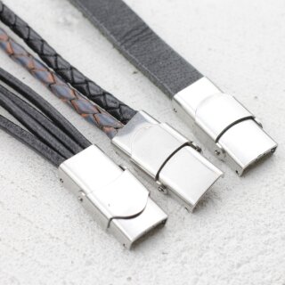 3mm Braided Leather Necklace, Premium European Leather Cord