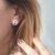 10 mm Rivoli Swarovski Crystals Stud Earrings Genuine Crystal Stud Earrings