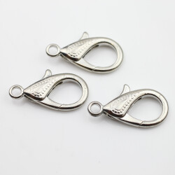 5 Schmuck Karabiner 29 x15 mm