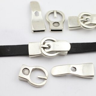 Leather bracelet clasps and on sale closures