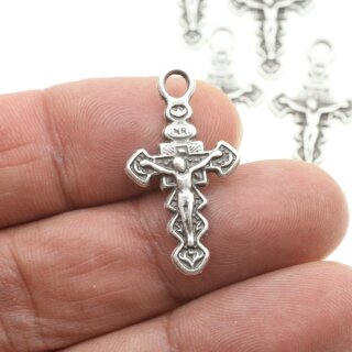 crucifix charms for bracelets