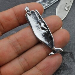 1 Moby Dick Pendant, Whale Pendant