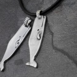 1 Moby Dick Pendant, Whale Pendant