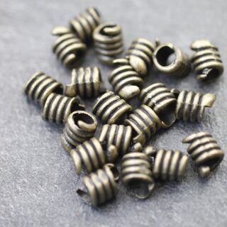 20 Spacer Beads, antique brass, 3,57 €