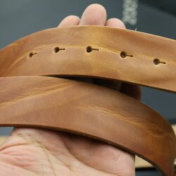 High-Class Leather Belts, 4 cm, 100 % Cow leather