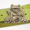 Antique Bronze Frog Belt Buckle