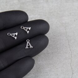 Individueller Buchstaben Alphabet Charm Anhänger – 1 Stück für personalisierte Schmuckstücke